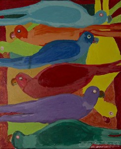 نقاشی های ابوتراب خسروی